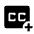 Closed Caption Add Fill Icon from Outlined Fill - Material Symbols Set