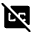 Closed Caption Disabled Fill Icon from Rounded Fill - Material Symbols Set