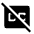 Closed Caption Disabled Fill Icon from Outlined Fill - Material Symbols Set