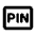 Fiber Pin Icon from Rounded Line - Material Pro Set