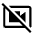 Hangout Video Off Icon from Outlined Line - Material Symbols Set