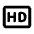 Hd Icon from Rounded Line - Material Pro Set