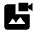 Image To Video Fill Icon from Outlined Fill - Material Pro Set