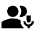 Interpreter Mode Fill Icon from Sharp Fill - Material Pro Set