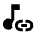 Link Music Fill Icon from Sharp Fill - Material Pro Set