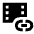 Link Video Fill Icon from Sharp Fill - Material Pro Set