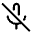 Mic Off Icon from Rounded Line - Material Symbols Set