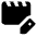 Movie Edit Fill Icon from Rounded Fill - Streamline Material Set