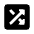 Shuffle On Fill Icon from Rounded Fill - Streamline Material Set