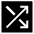 Shuffle On Icon from Sharp Line - Material Symbols Set