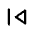 Skip Previous Icon from Rounded Line - Material Symbols Set