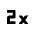Speed 2x Fill Icon from Outlined Fill - Material Pro Set