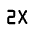 Speed 2x Fill Icon from Rounded Fill - Material Symbols Set