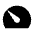 Speed Low Fill Icon from Sharp Fill - Material Pro Set