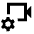 Video Settings Icon from Sharp Line - Material Pro Set