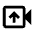 Video Upload Icon from Outlined Line - Material Pro Set