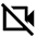 Videocam Off Icon from Sharp Line - Material Pro Set