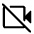 Videocam Off Icon from Rounded Line - Material Symbols Set