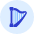 Harp icon - Free transparent PNG, SVG. No sign up needed.