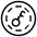 Access Token Authentication Coin Icon from Ultimate Light Set