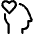 Empathy Authentication Heart Outside icon - Free transparent PNG, SVG. No sign up needed.