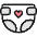 Baby Care Diaper Icon from Ultimate Colors Set