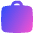 Bag Suitcase 2 Icon from Plump Gradient Set