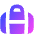 Duffle Bag Icon from Flex Gradient Set