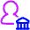 Bank Broker Icon from Plump Neon Set