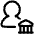 Bank Broker Icon from Plump Line Set