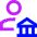 Bank Broker Icon from Sharp Neon Set