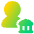 Bank Broker Icon from Plump Gradient Set