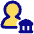 Bank Broker Icon from Plump Pop Set