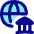 International Bank Icon from Flex Pop Set