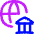 International Bank Icon from Flex Neon Set