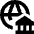 International Bank Icon from Sharp Remix Set