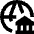International Bank Icon from Sharp Remix Set