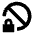 Permanent Block Account Security icon - Free transparent PNG, SVG. No sign up needed.