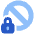 Permanent Block Account Security icon - Free transparent PNG, SVG. No sign up needed.
