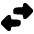 Swap Exchange Transaction Icon from Plump Solid Set