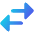 Swap Exchange Transaction Icon from Core Gradient Set