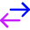 Swap Exchange Transaction Icon from Core Neon Set