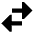Swap Exchange Transaction Icon from Sharp Solid Set