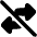 Swap Exchange Transaction Off Disabled Icon from Plump Solid Set