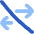 Swap Exchange Transaction Off Disabled Icon from Flex Flat Set