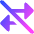 Swap Exchange Transaction Off Disabled Icon from Core Gradient Set