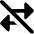Swap Exchange Transaction Off Disabled Icon from Core Solid Set