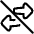Swap Exchange Transaction Off Disabled Icon from Plump Line Set