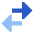 Swap Exchange Transaction Icon from Sharp Flat Set