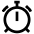 Alarm Clock Icon from Atlas Line Set